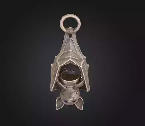 Candle Holder Low-poly 3D model