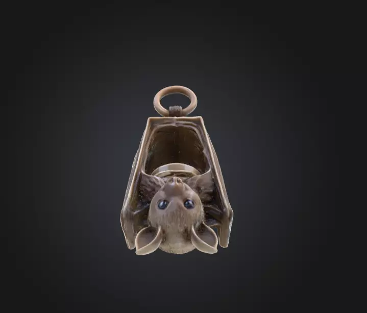 Candle Holder Low-poly 3D model_6