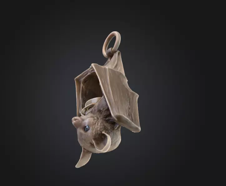 Candle Holder Low-poly 3D model_7