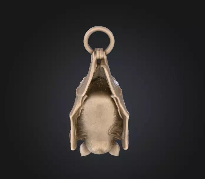 Candle Holder Low-poly 3D model_3