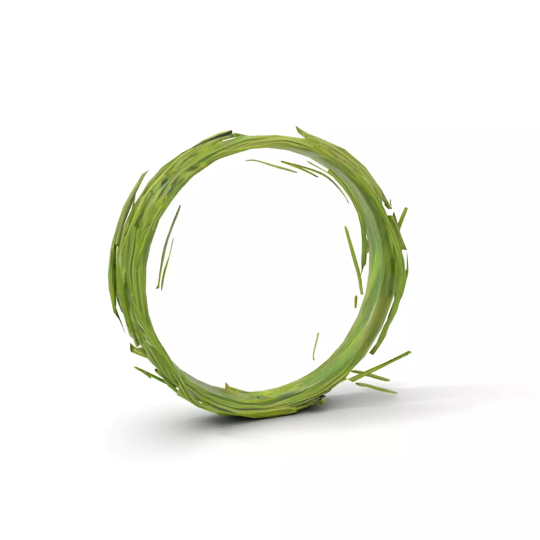 Green Grass Wreath model pack Low-poly 3D model_13