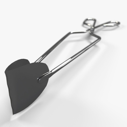 BBQ or barbecue tong for grilling meat