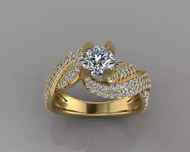 Precious Woman Diamond Wedding Ring