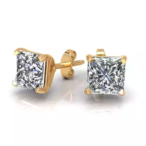 Princess Woman Diamond Earring
