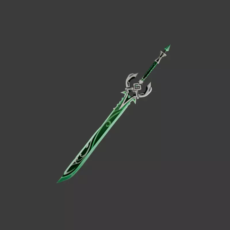 Primordial Jade Cutter 3D model_2
