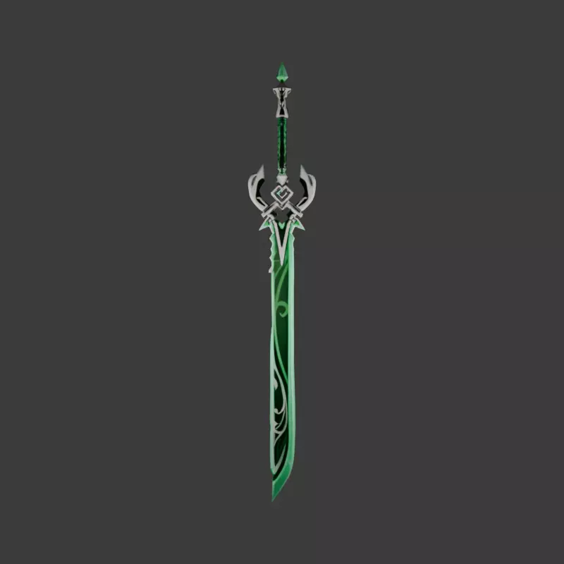 Primordial Jade Cutter 3D model_1