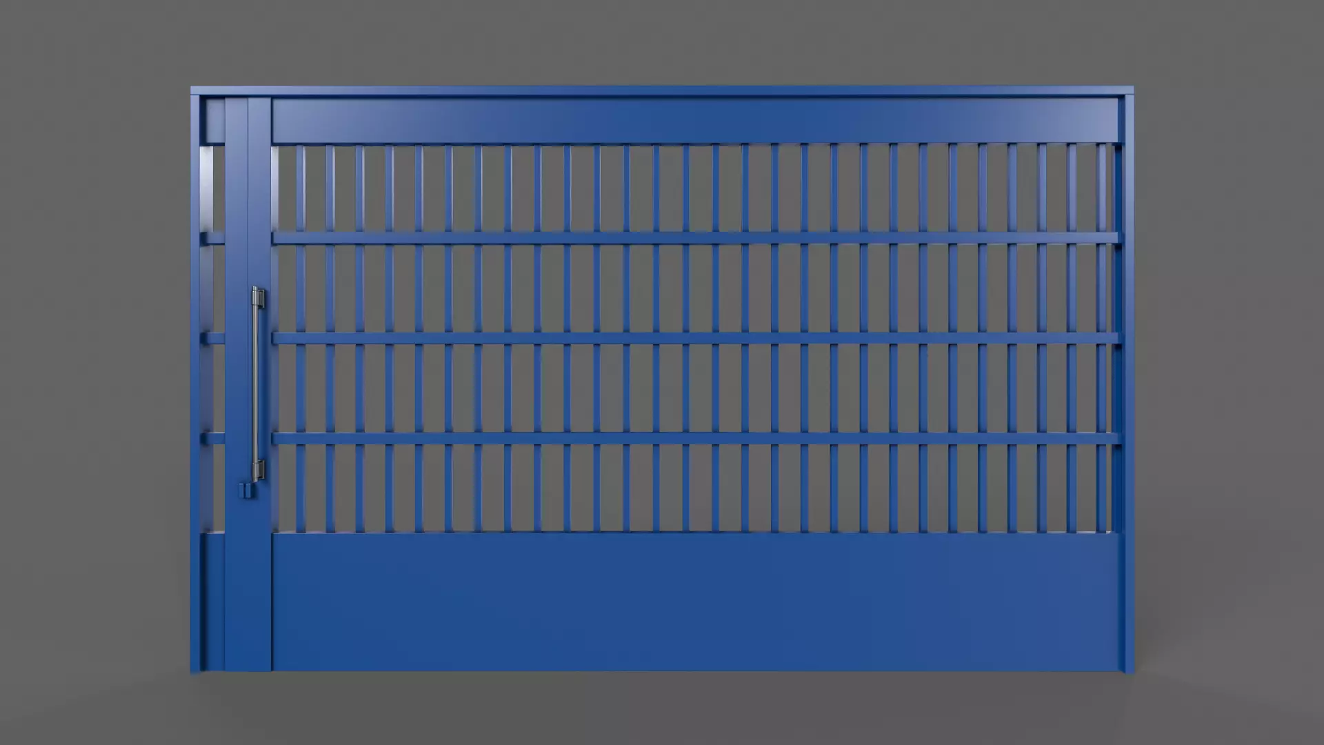 PBR Gate Fence Door Wall - 60 Models 3D Model Collection_113