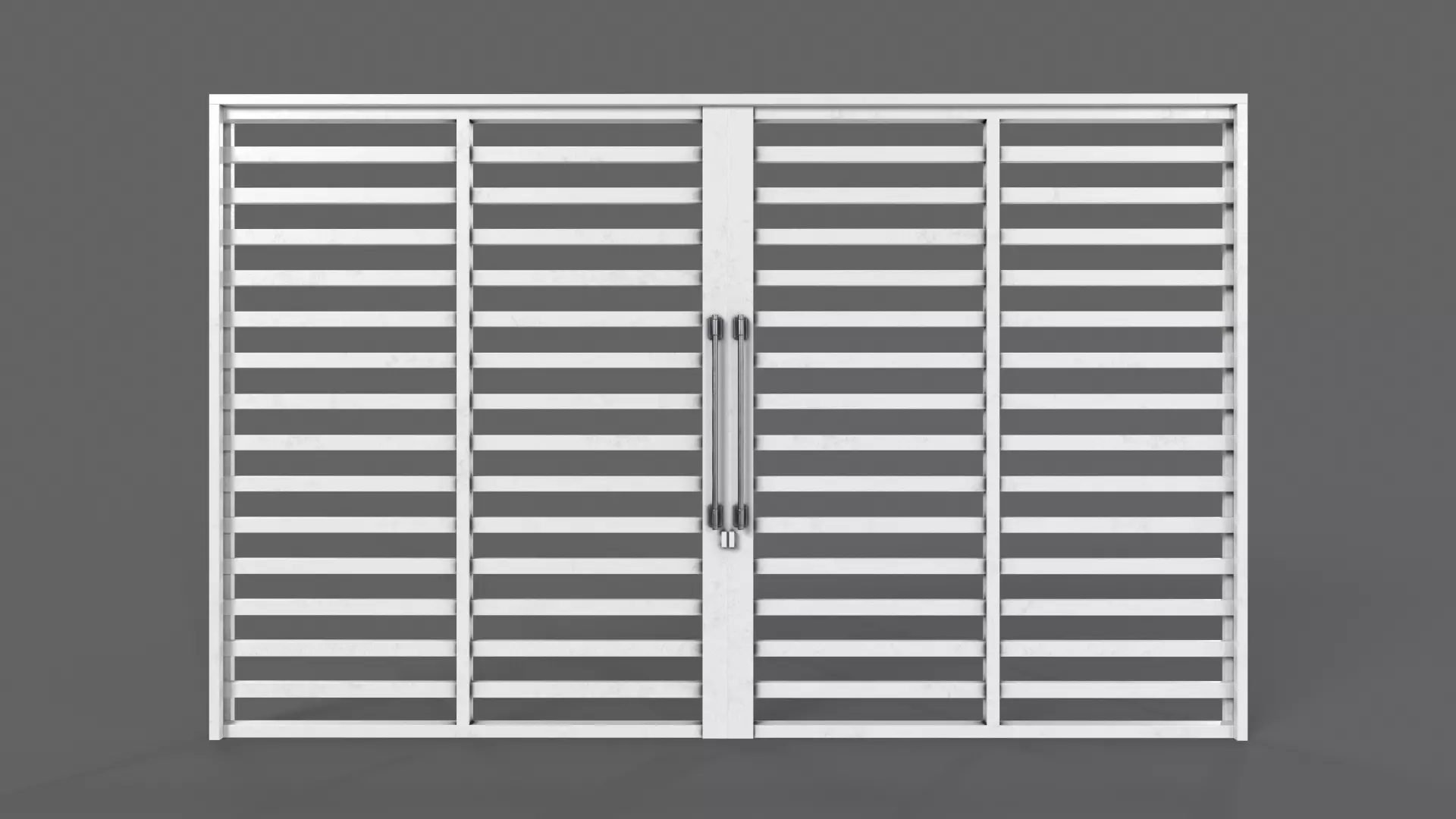 PBR Gate Fence Door Wall - 60 Models 3D Model Collection_112