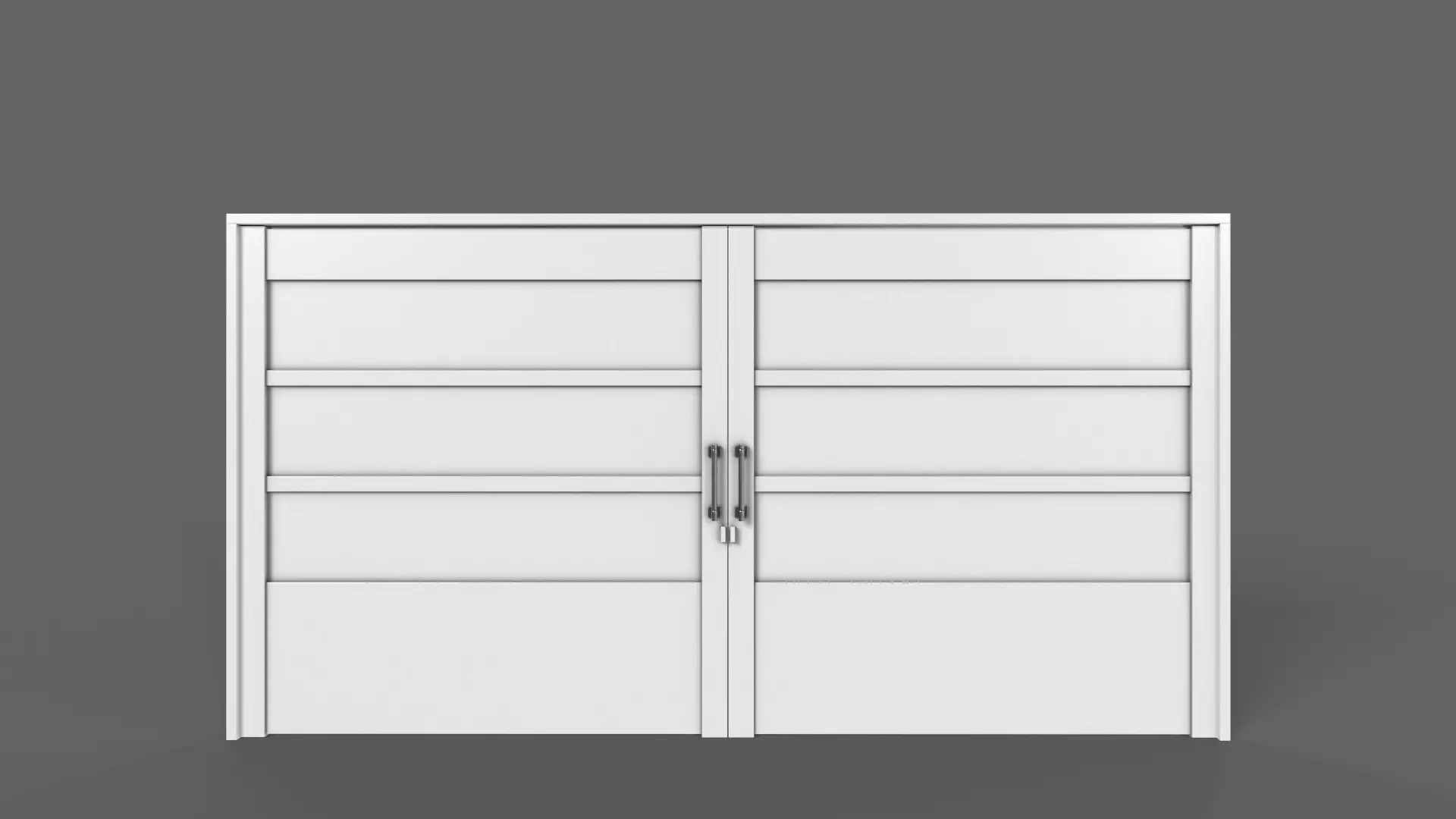 PBR Gate Fence Door Wall - 60 Models 3D Model Collection_145