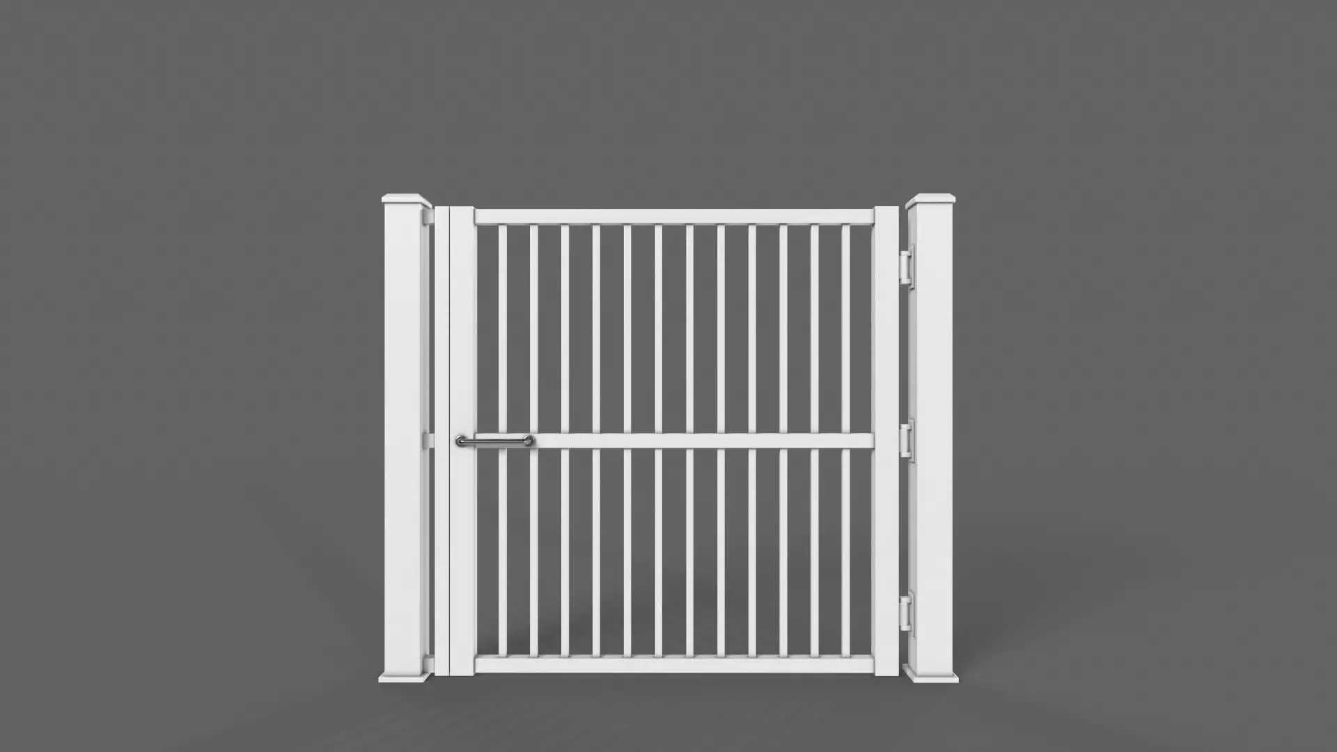 PBR Gate Fence Door Wall - 60 Models 3D Model Collection_135