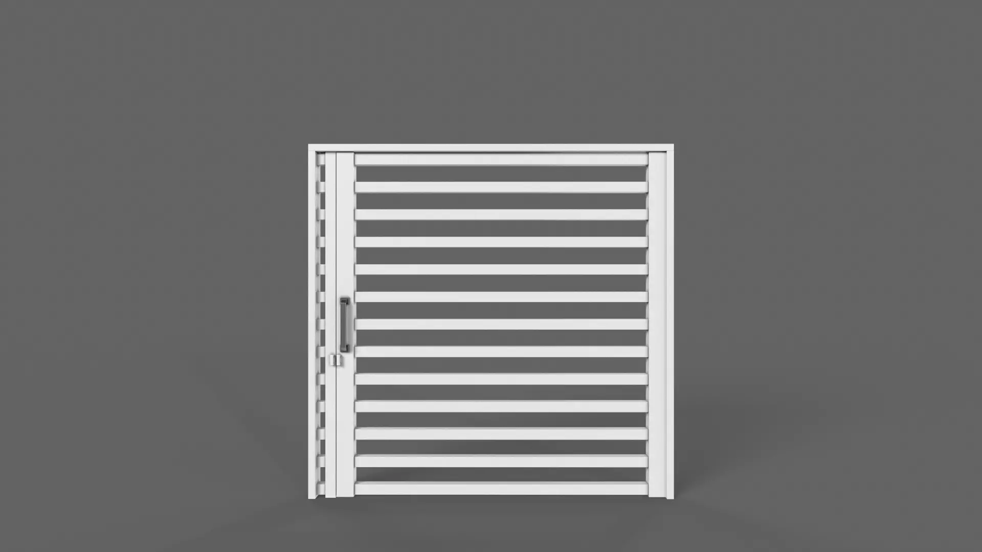 PBR Gate Fence Door Wall - 60 Models 3D Model Collection_129