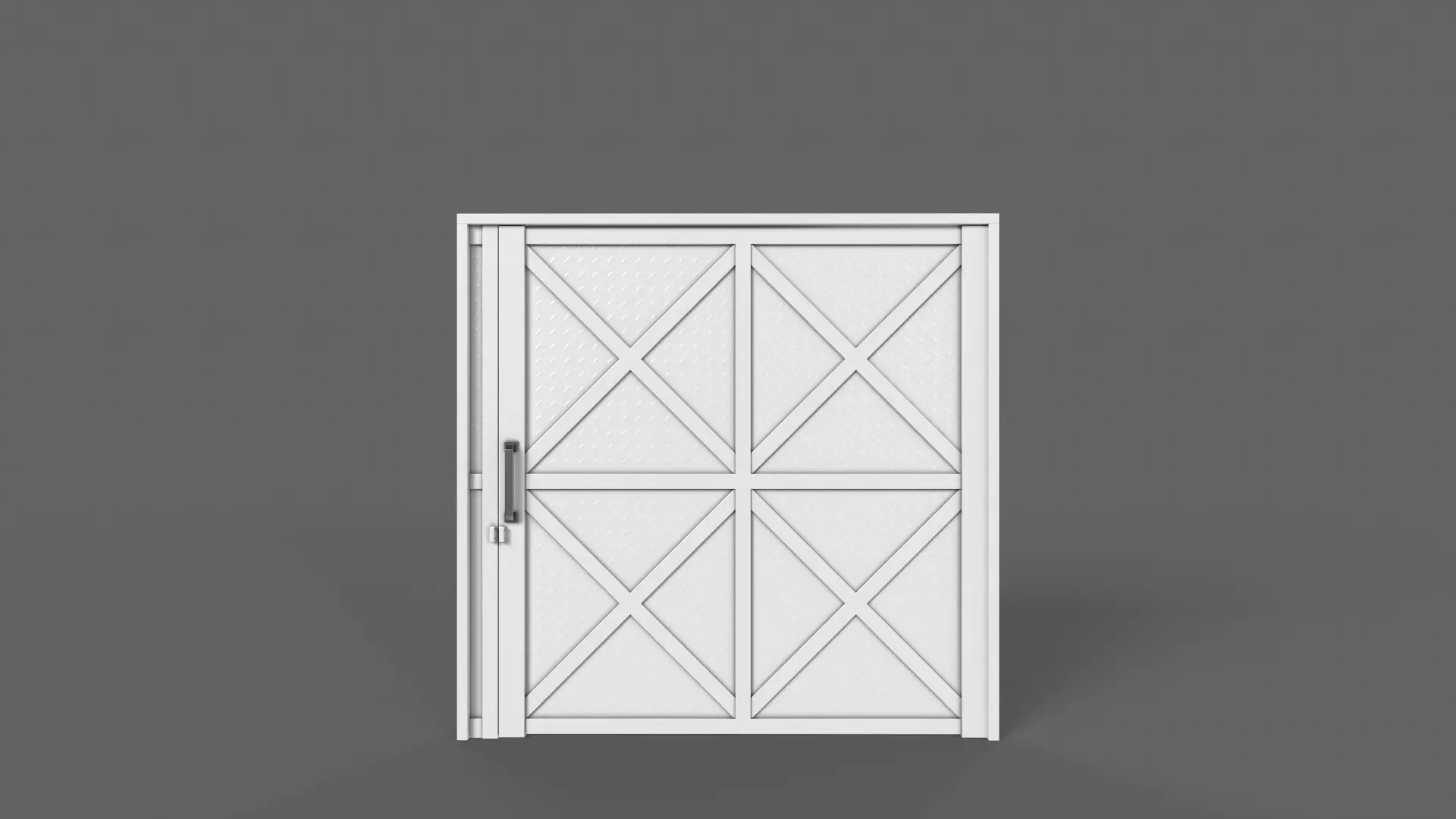 PBR Gate Fence Door Wall - 60 Models 3D Model Collection_117