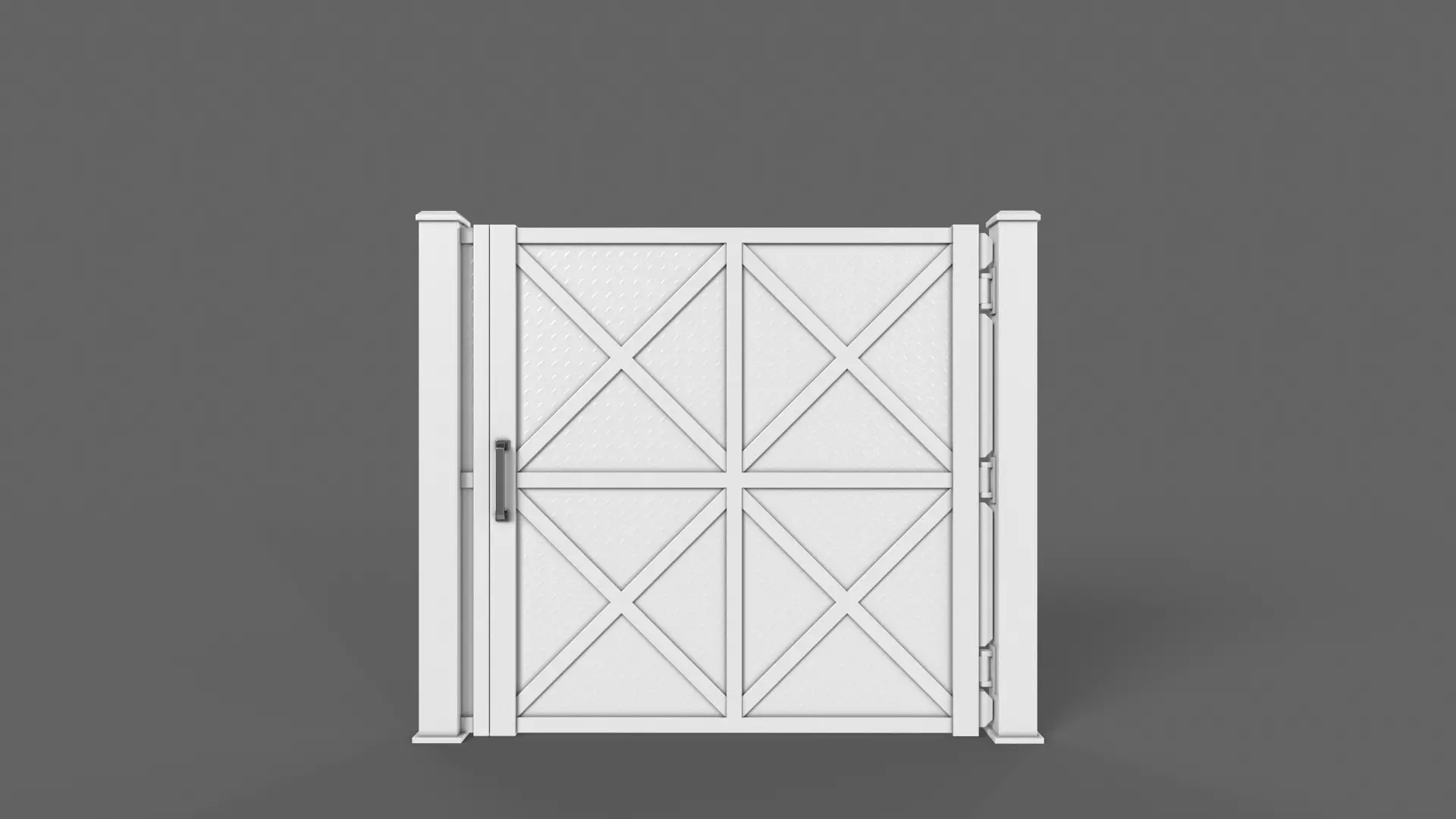 PBR Gate Fence Door Wall - 60 Models 3D Model Collection_115