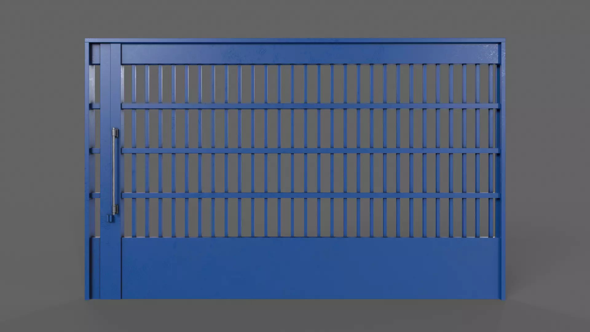 PBR Gate Fence Door Wall - 60 Models 3D Model Collection_114