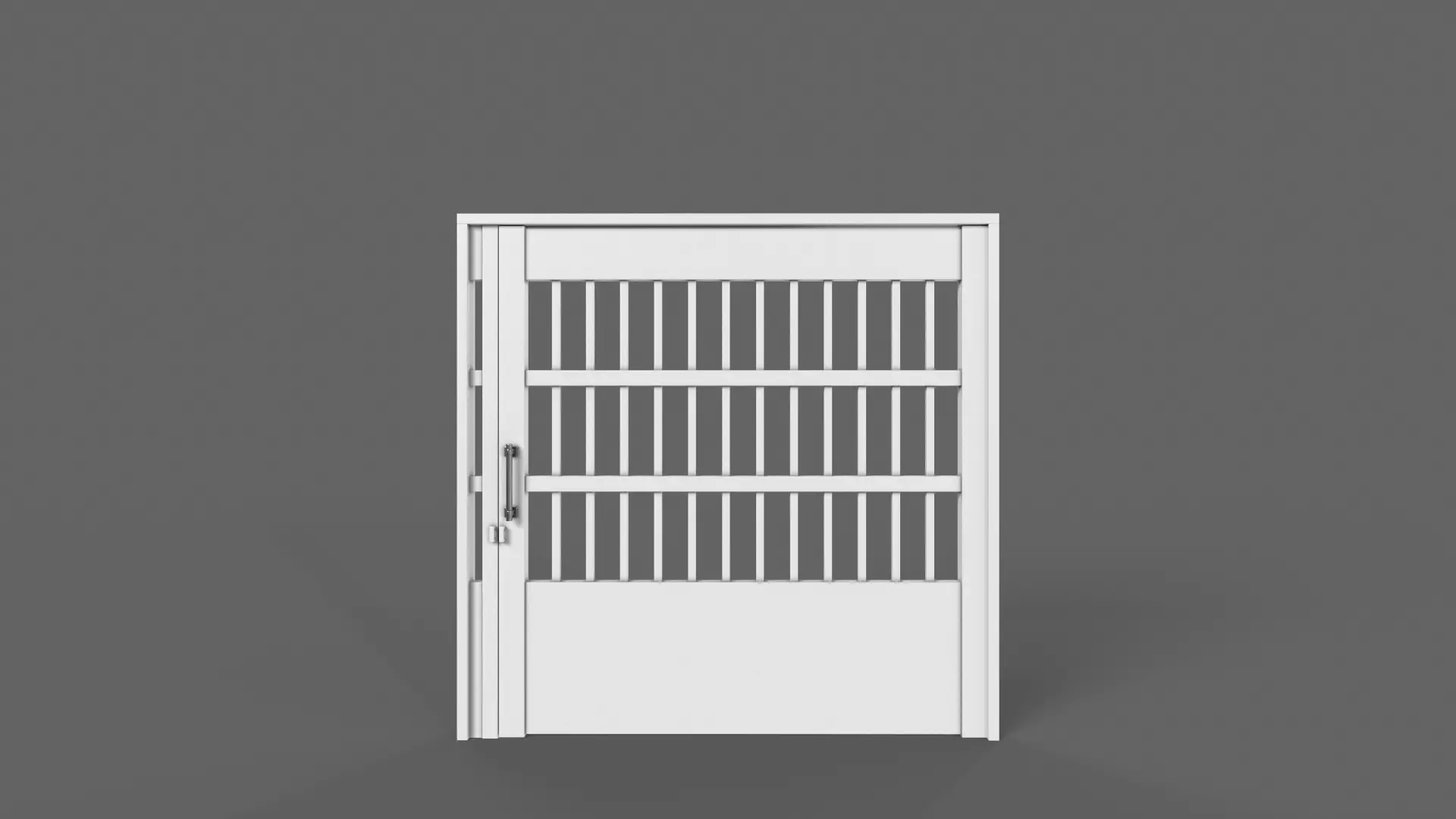 PBR Gate Fence Door Wall - 60 Models 3D Model Collection_133