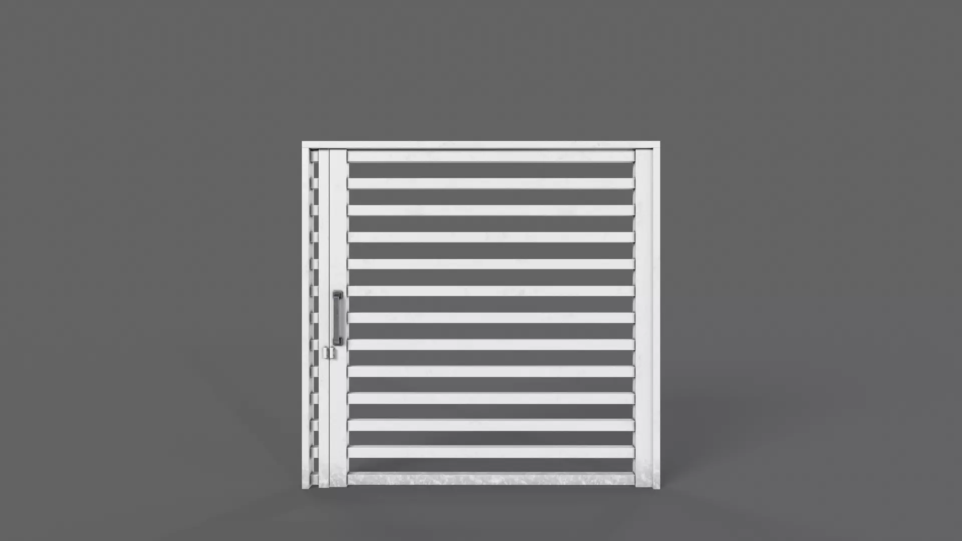 PBR Gate Fence Door Wall - 60 Models 3D Model Collection_130