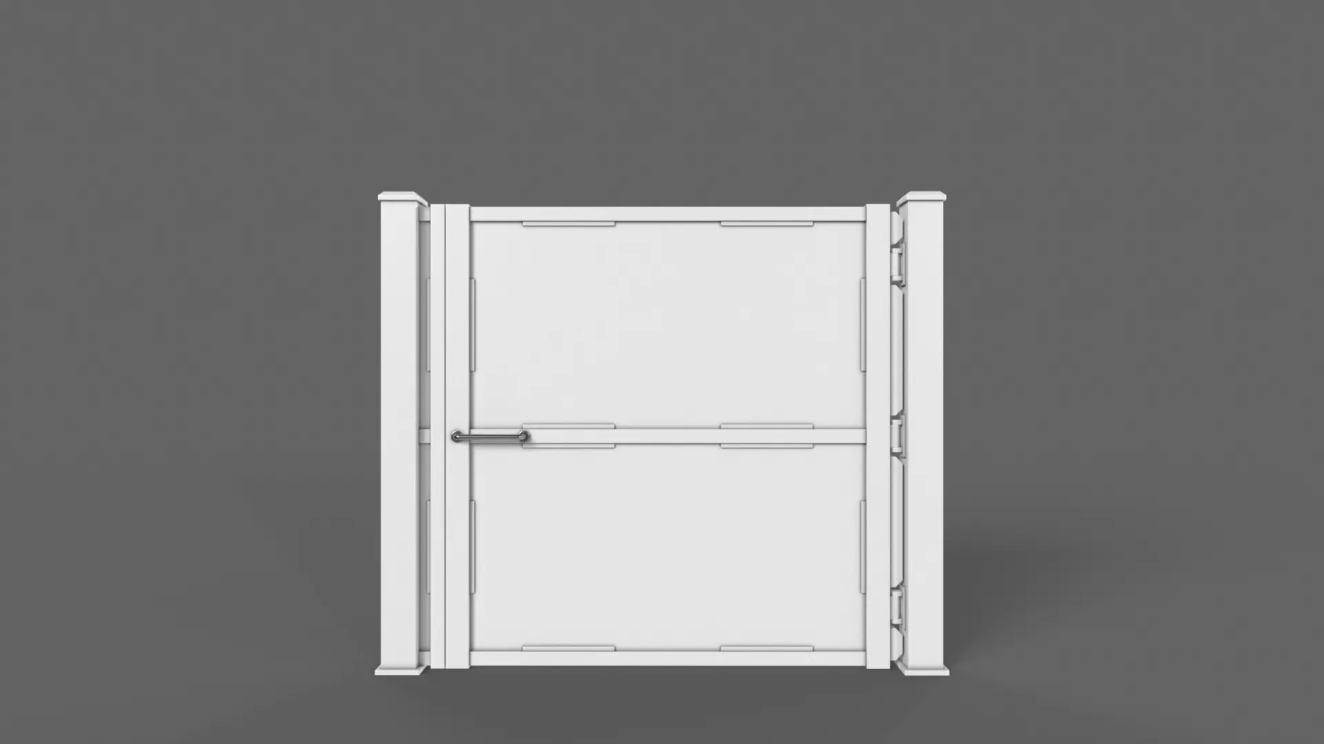 PBR Gate Fence Door Wall - 60 Models 3D Model Collection_123