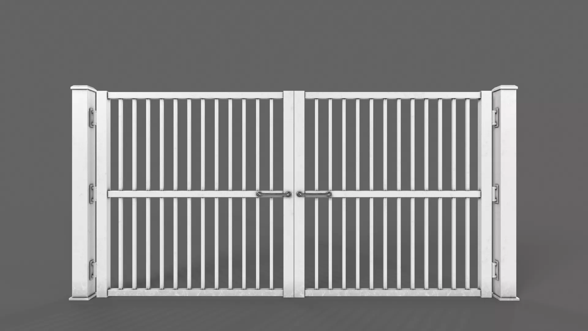 PBR Gate Fence Door Wall - 60 Models 3D Model Collection_160