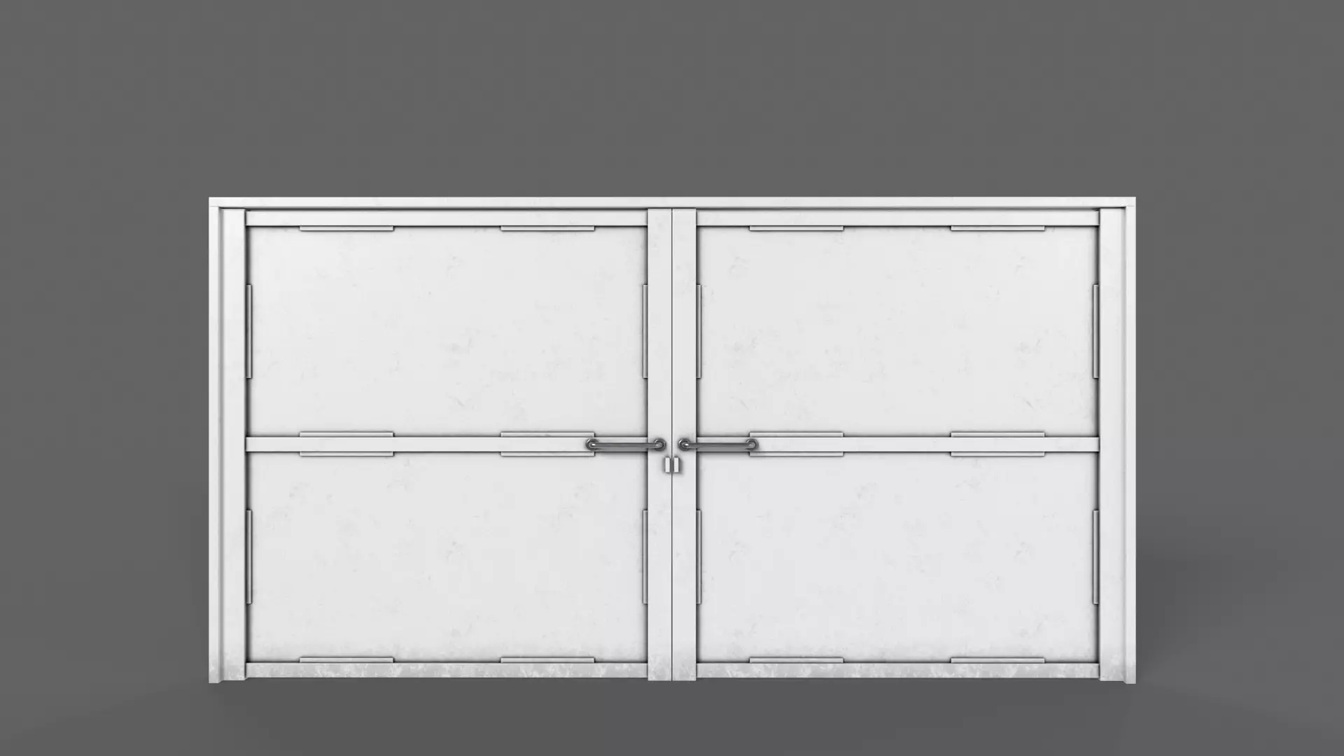 PBR Gate Fence Door Wall - 60 Models 3D Model Collection_150