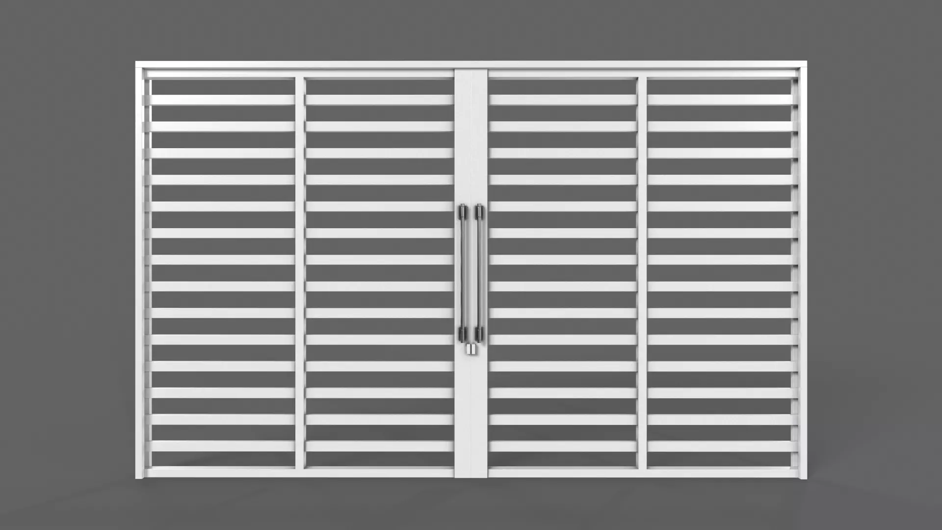 PBR Gate Fence Door Wall - 60 Models 3D Model Collection_111