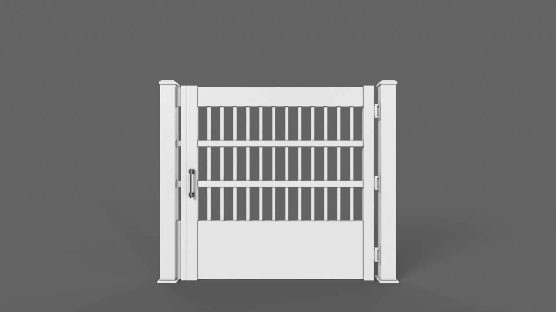 PBR Gate Fence Door Wall - 60 Models 3D Model Collection_131