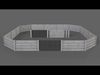 PBR Gate Fence Door Wall - 60 Models 3D Model Collection_19