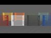 PBR Gate Fence Door Wall - 60 Models 3D Model Collection_28