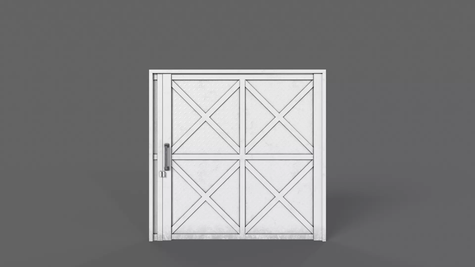 PBR Gate Fence Door Wall - 60 Models 3D Model Collection_118