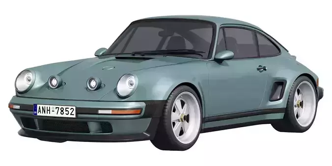 Singer Porsche 911 Carrera Coupe 2025 3D model