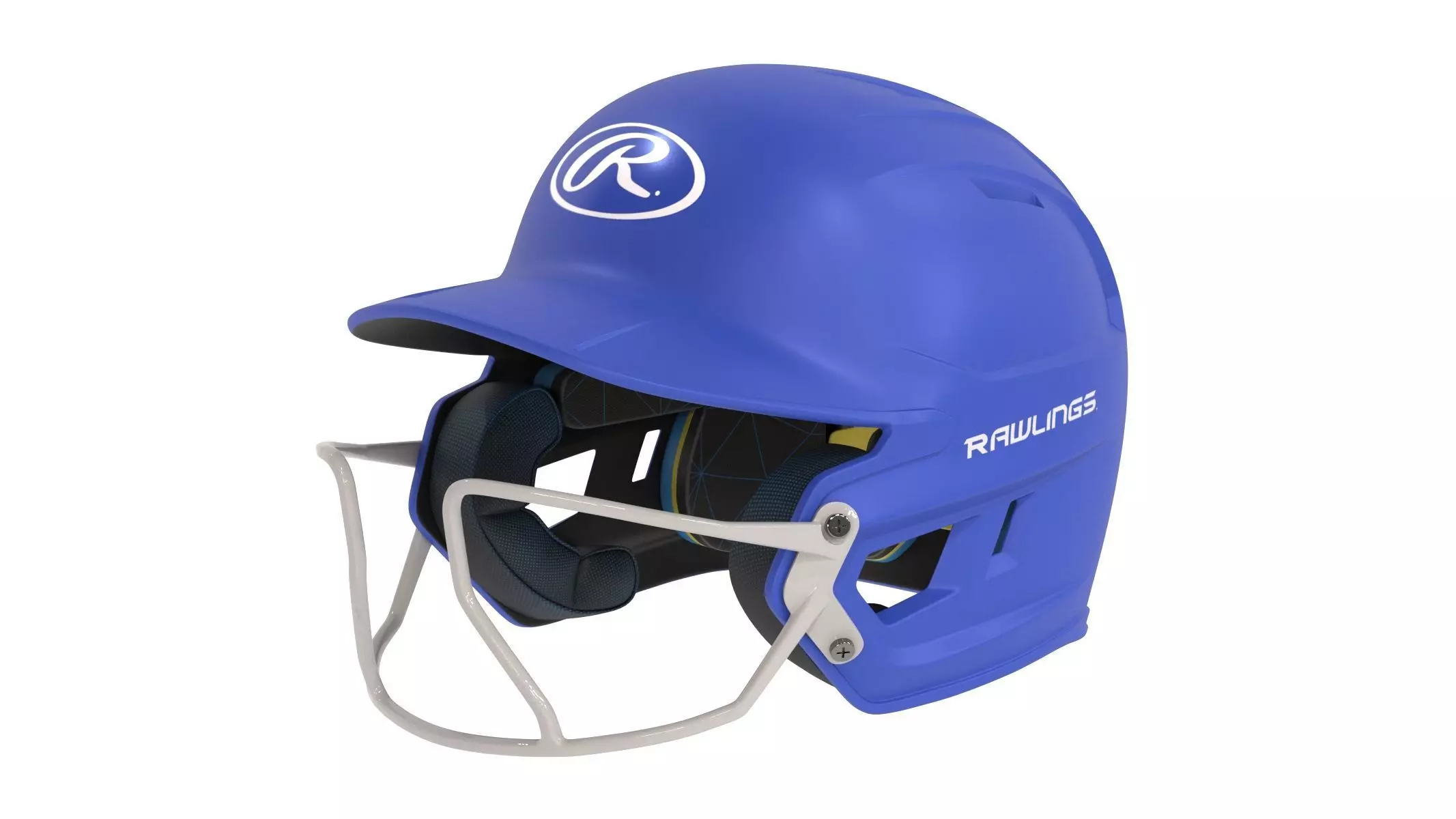 Rawlings Mach Fit Batting Helmet 3D model
