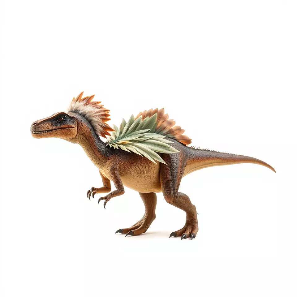 Feathered Dinosaur model pack Low-poly 3D model_2