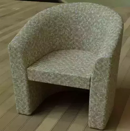 Tub Chair Free 3D model