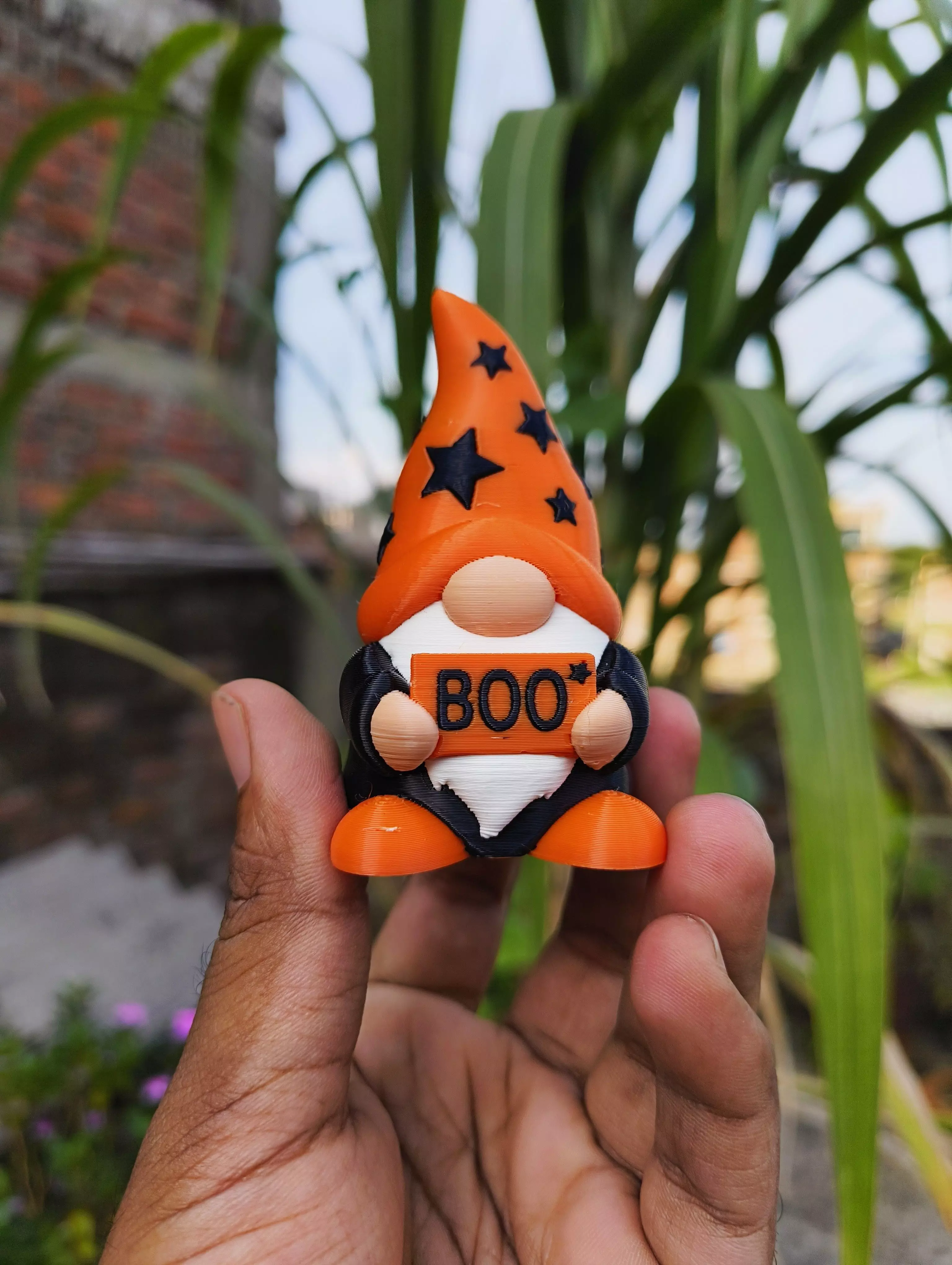 Halloween Special - Gnome Boo 3D print model_3