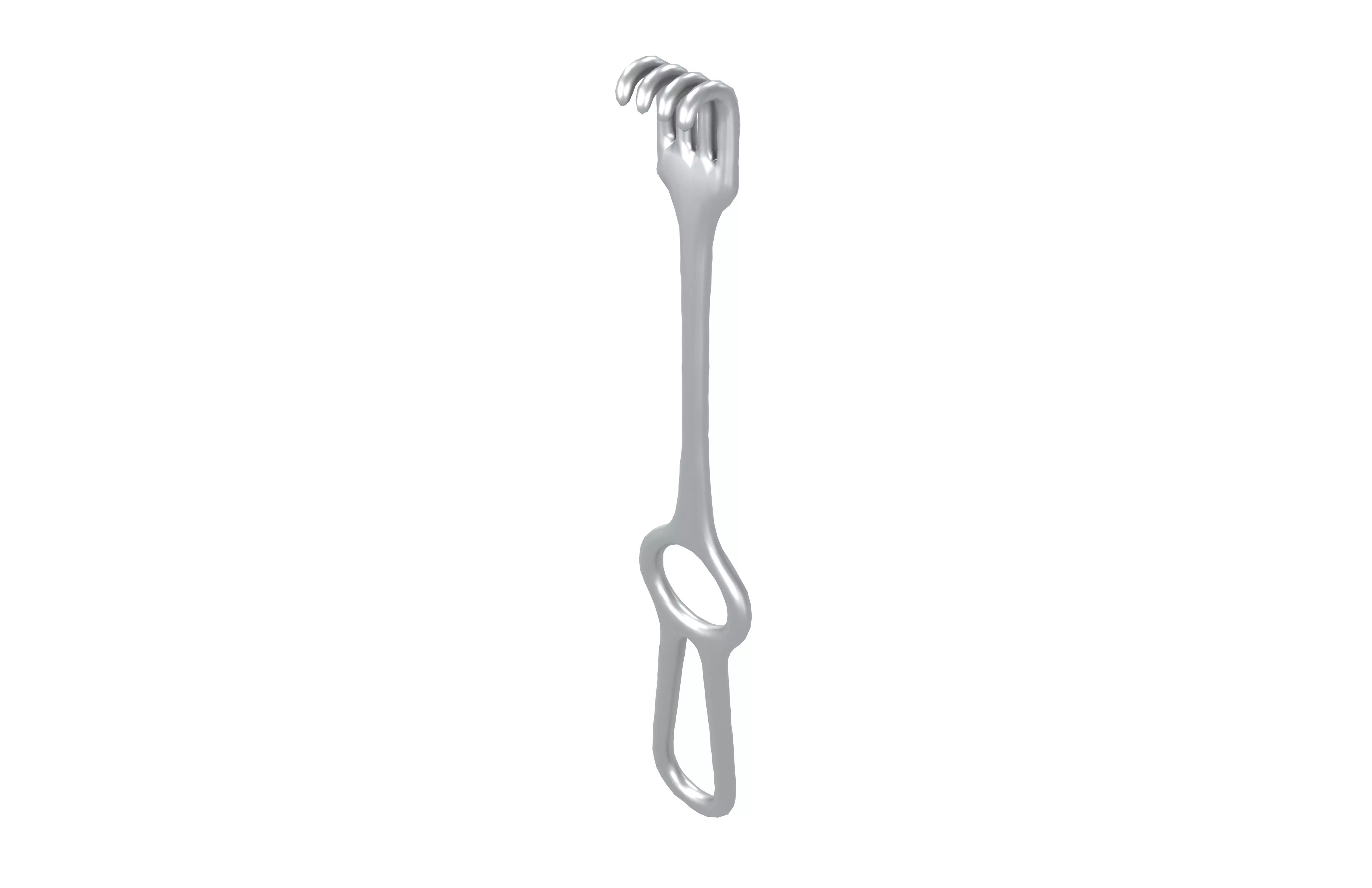 Retractor Surgical Instrument v1 003 Low-poly 3D model_3
