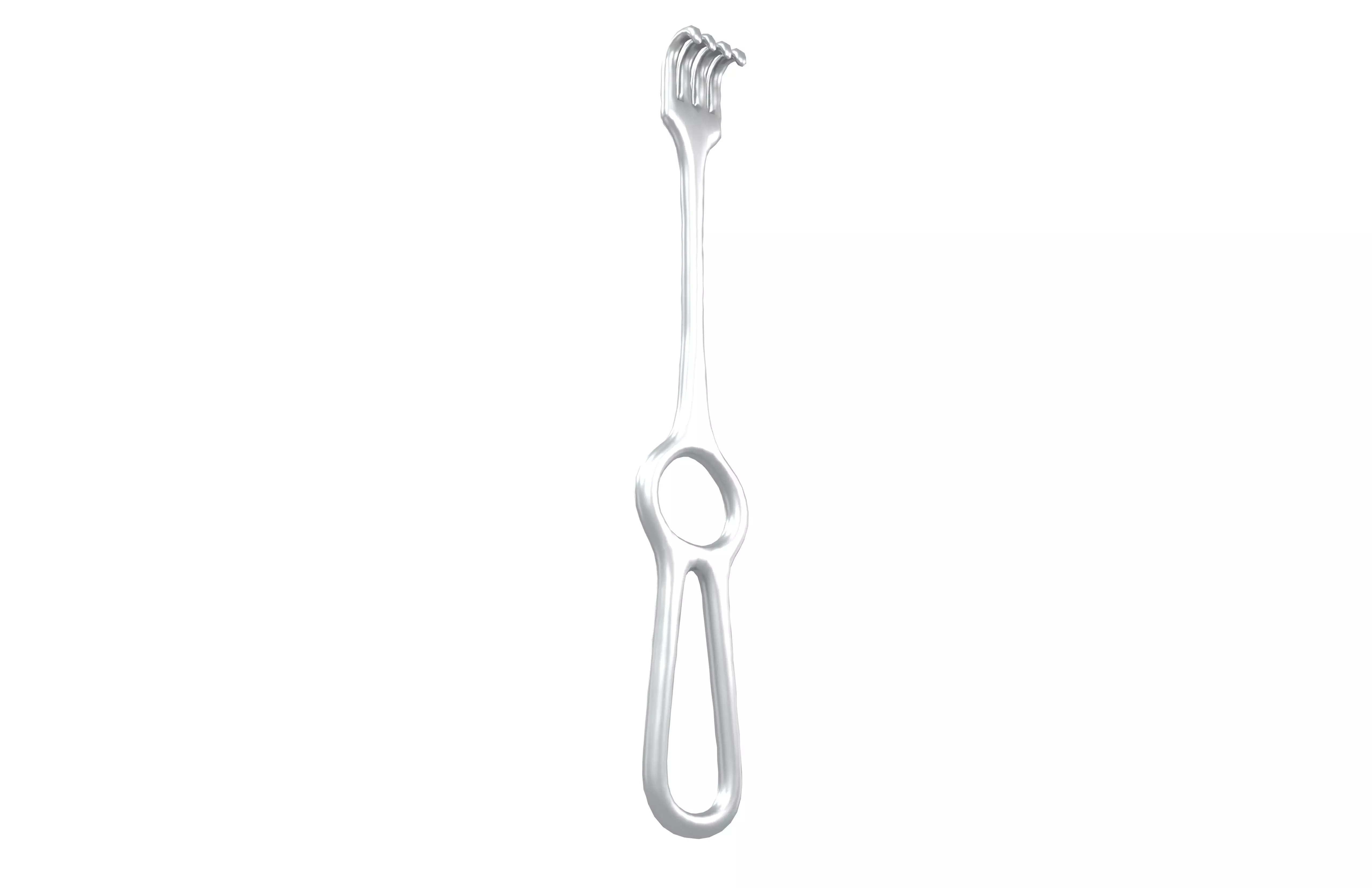 Retractor Surgical Instrument v1 003 Low-poly 3D model_1