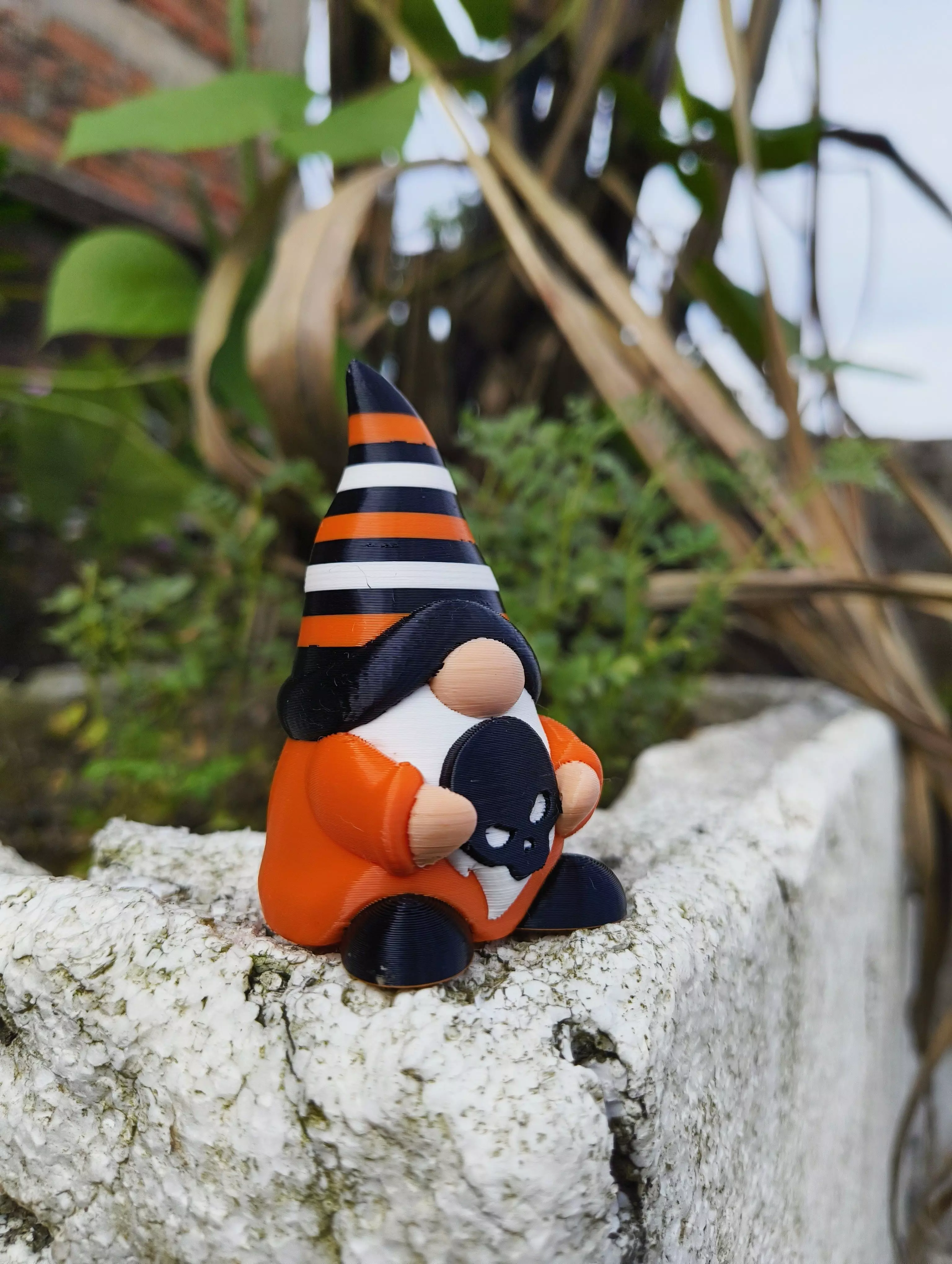 Halloween Special - Gnome Skull 3D print model_1