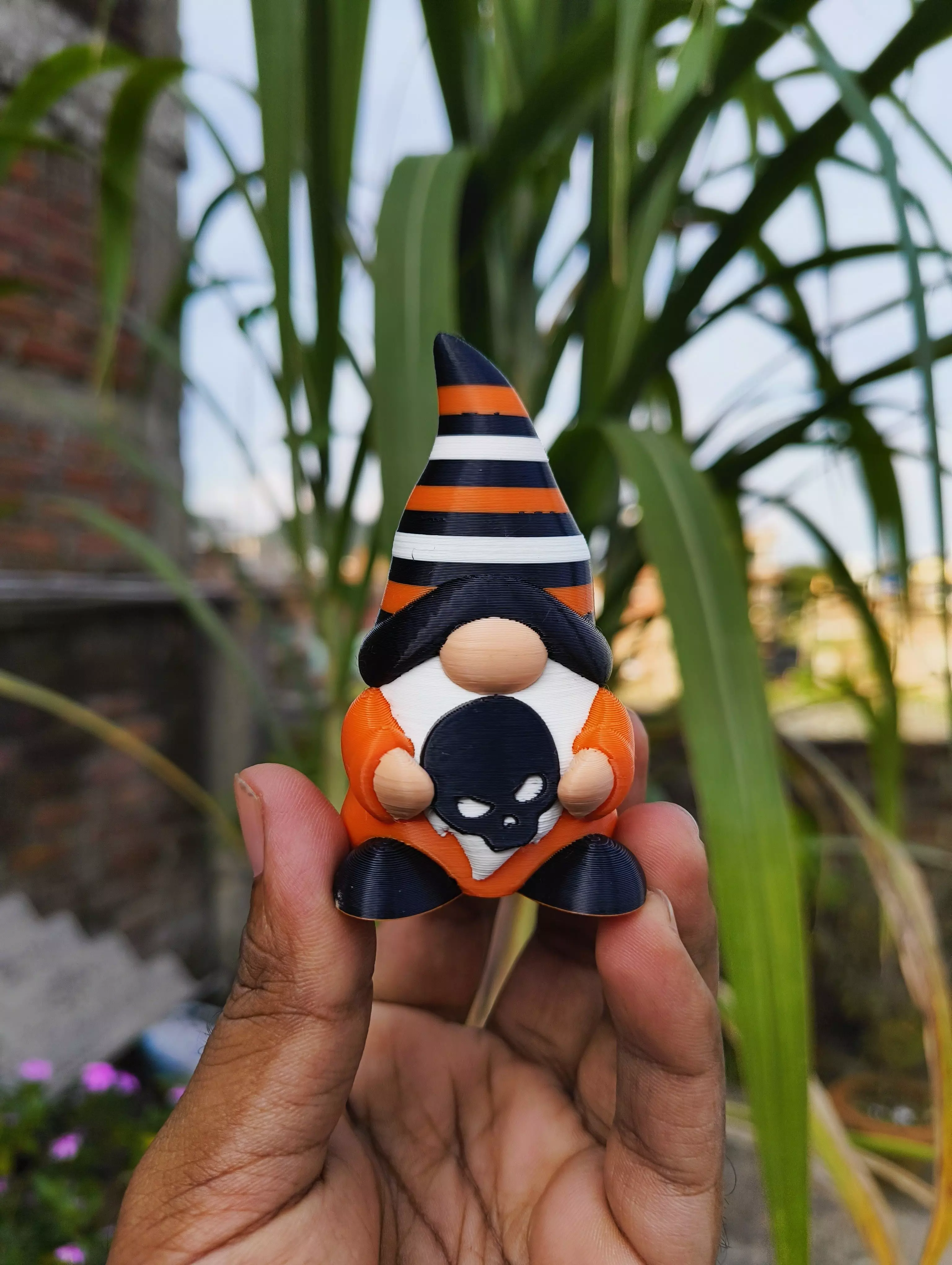 Halloween Special - Gnome Skull 3D print model_3