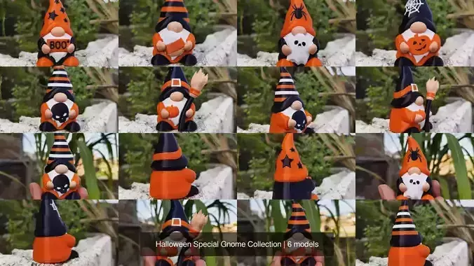 Halloween Special Gnome Collection
