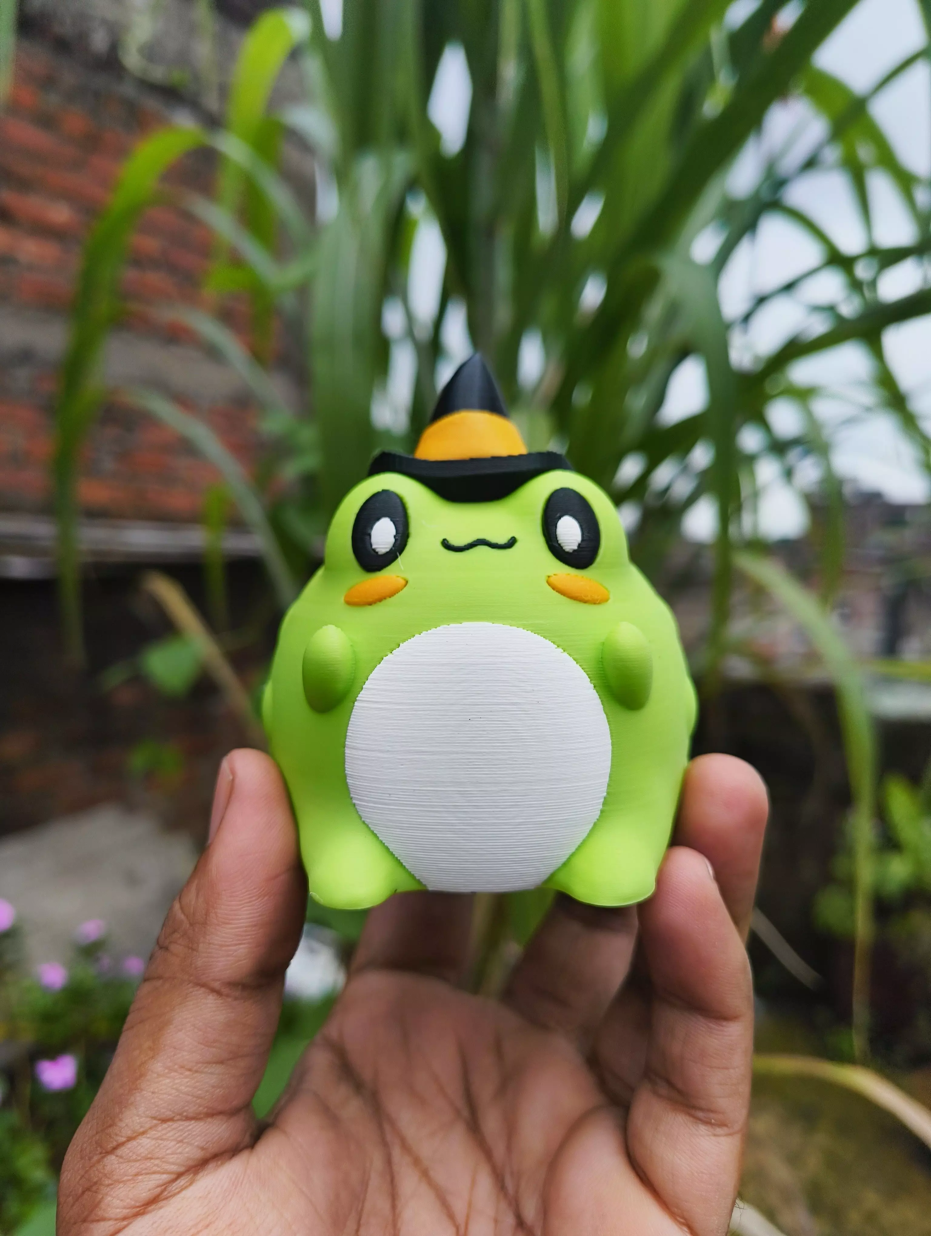 Halloween Special - Little Frog 3D print model_4