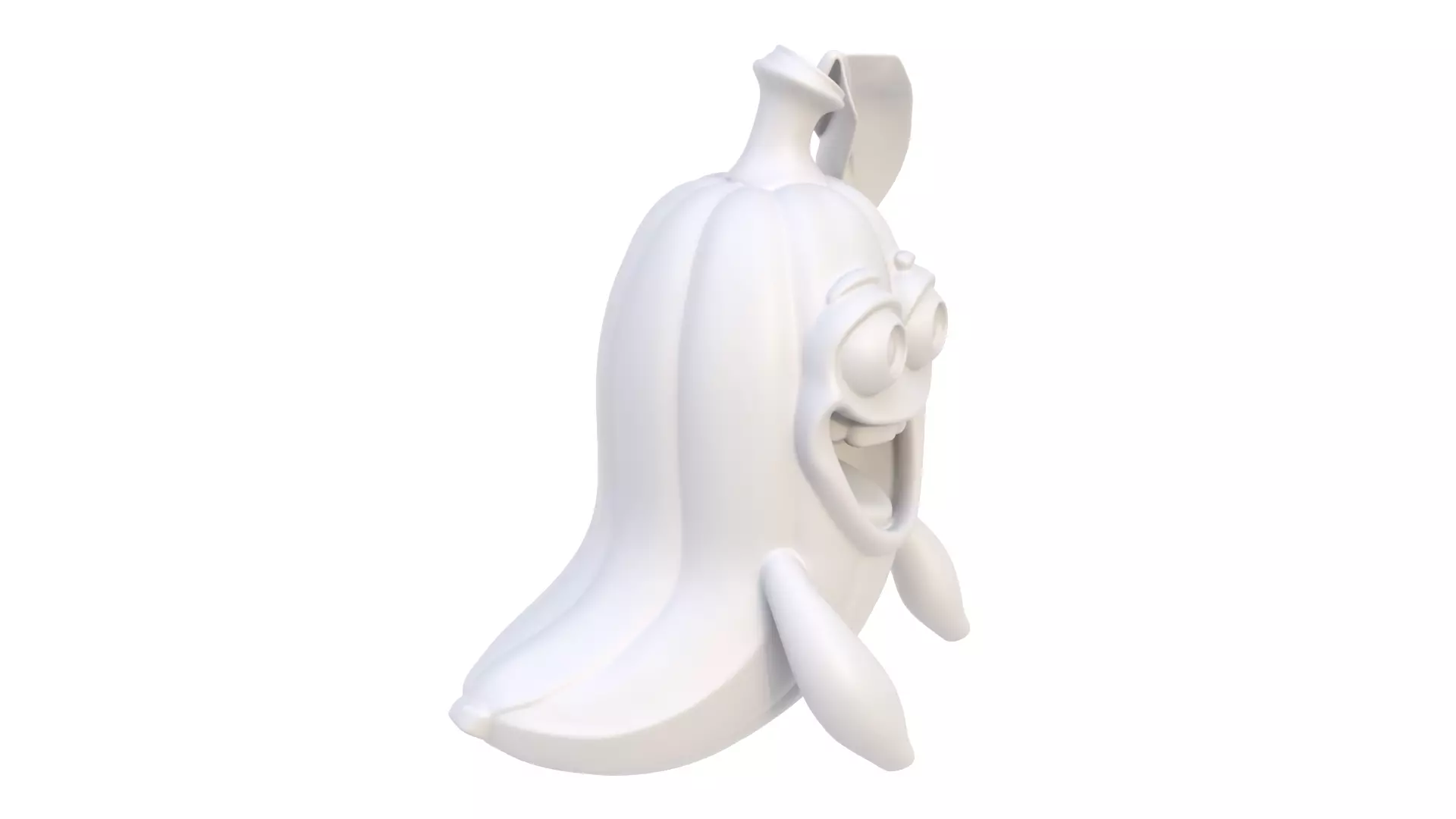 Banana baby 3D model_5