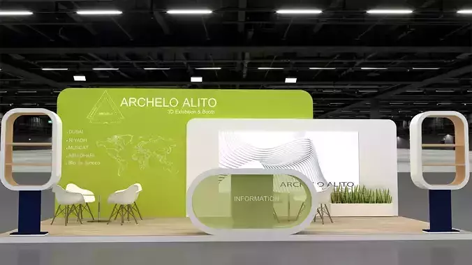 3D Exhibition Stall Design