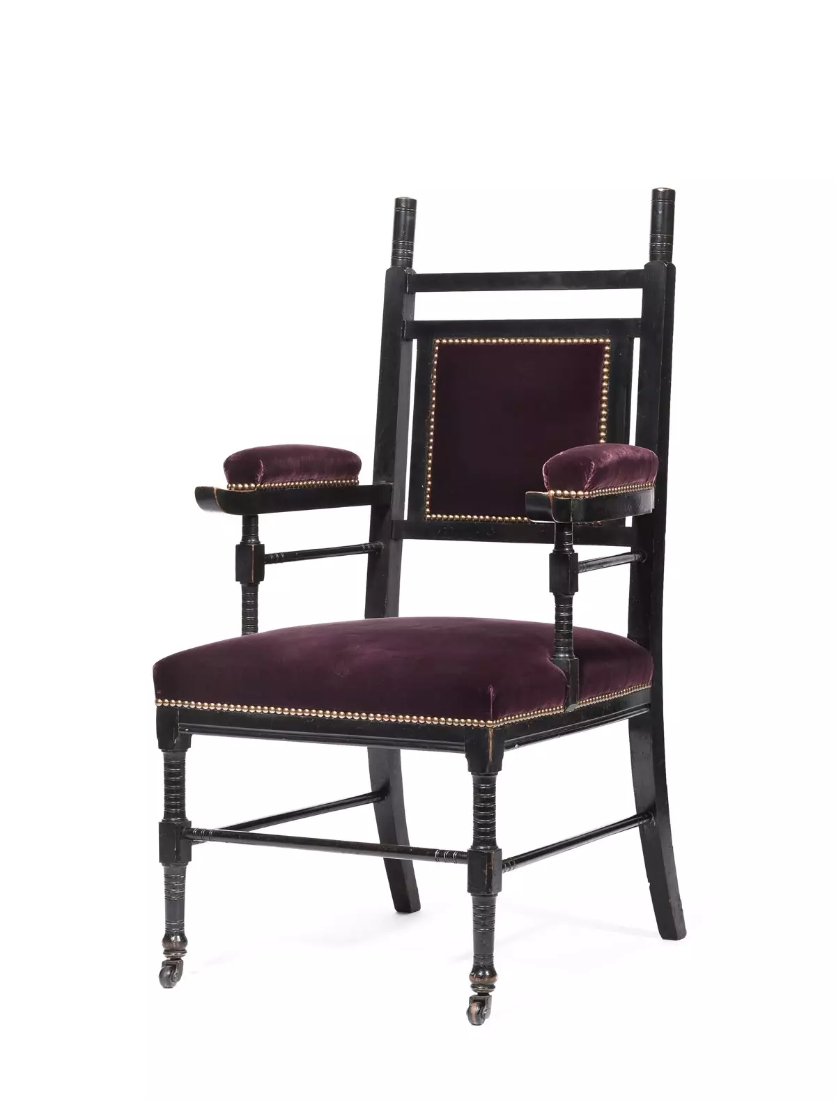 Victorian Gothic Revival Armchair with 3D model