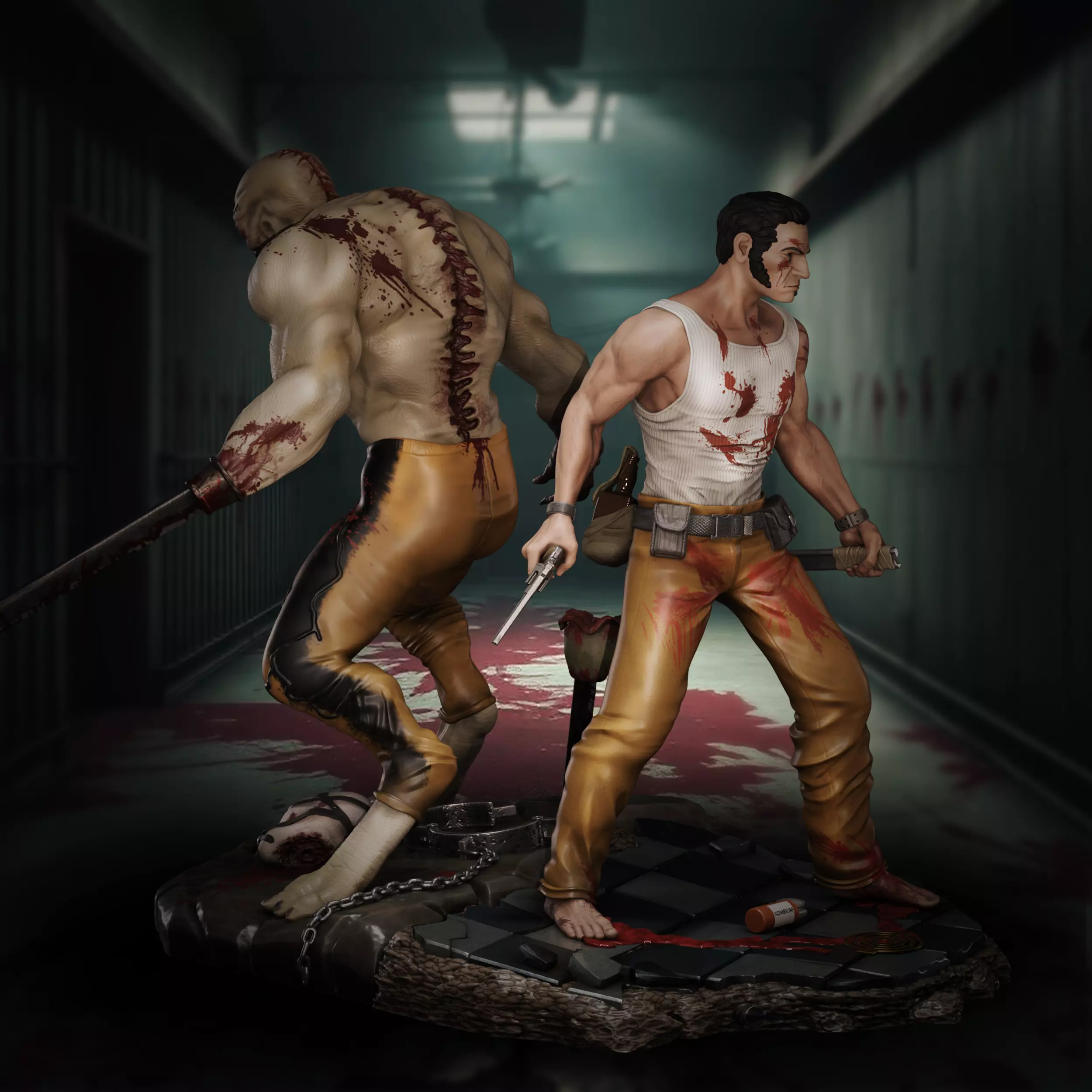 The Suffering 2004 Torque and The Creature 3D print model_3