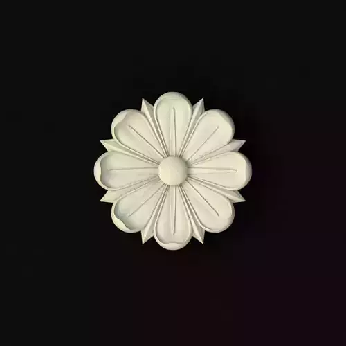 Central decor ornament for furniture