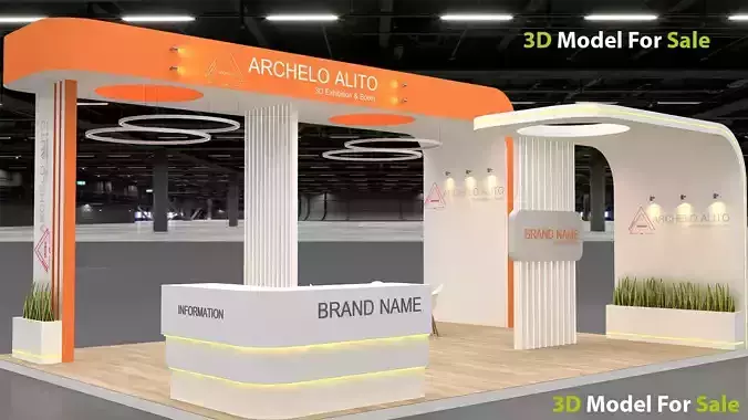 3d booth stall