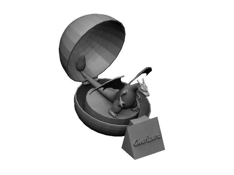Charizard 3D print model_7