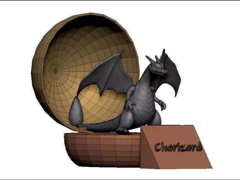Charizard 3D print model_9