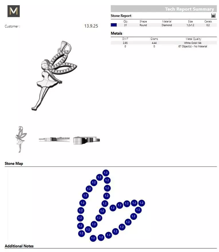 Angel Necklace Free 3D print model_5