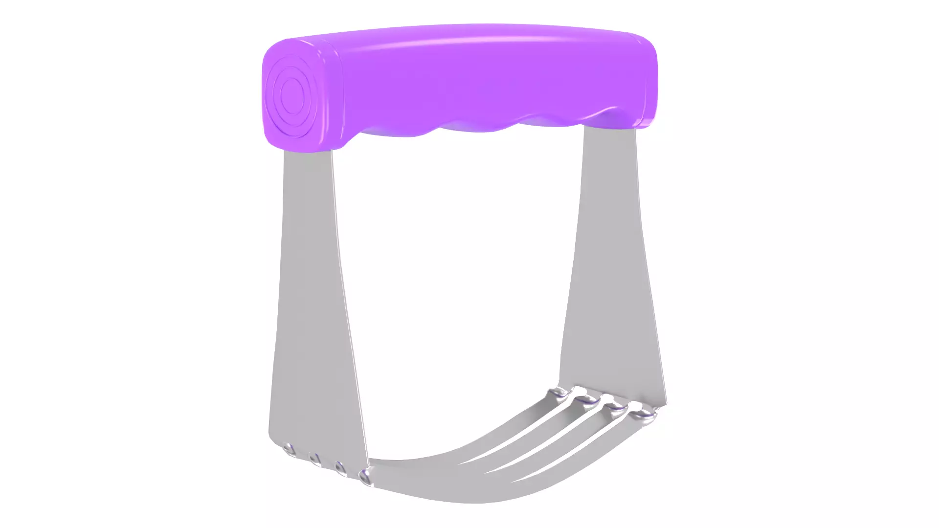 Cake Knife 3D Model 3D model