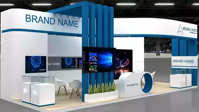 3d exhibition modular